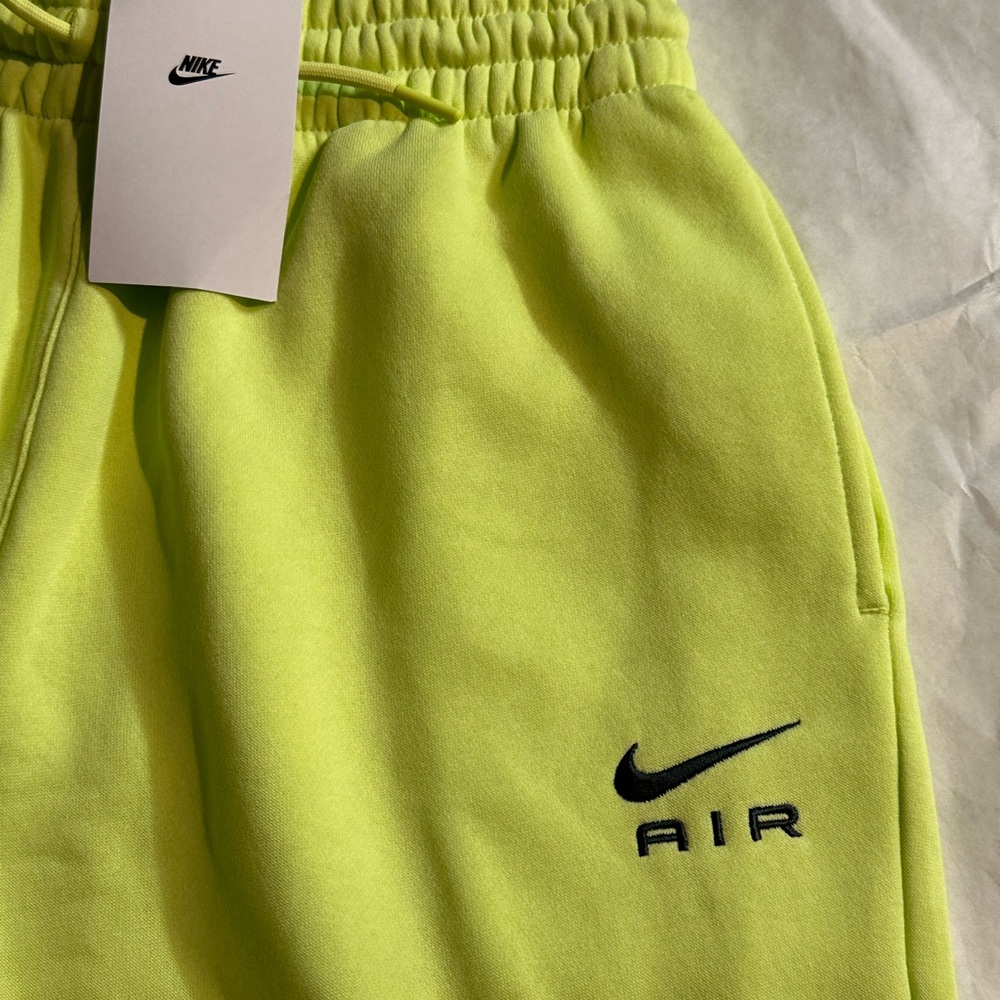 Nike Air Lime Green Joggers - Picture 5 of 7